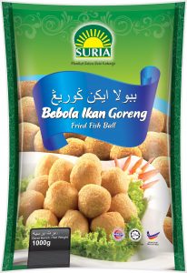 Suria - Bebola Ikan Goreng (1kg)