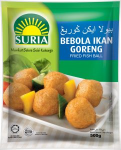 Suria - Bebola Ikan Goreng (500gm)