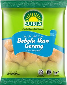 Suria - Bebola Ikan Goreng (150gm)