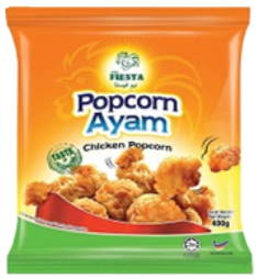 Ayam Fiesta - Popcorn Chicken (400g)