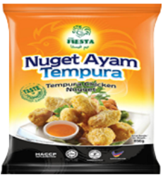 Ayam Fiesta - Chicken Nugget Tempura (850g)