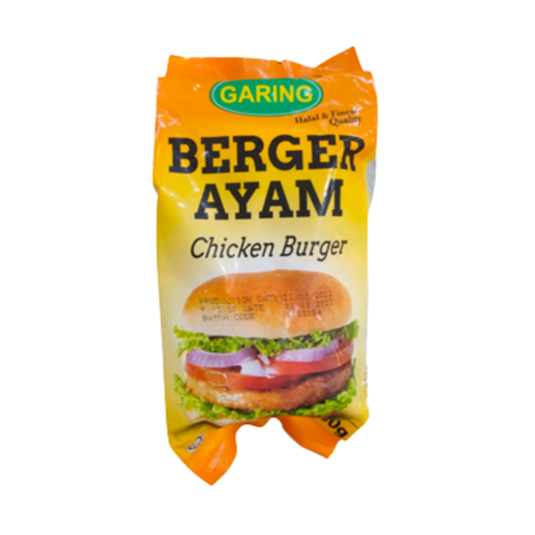 Garing Chicken Burger (300g)