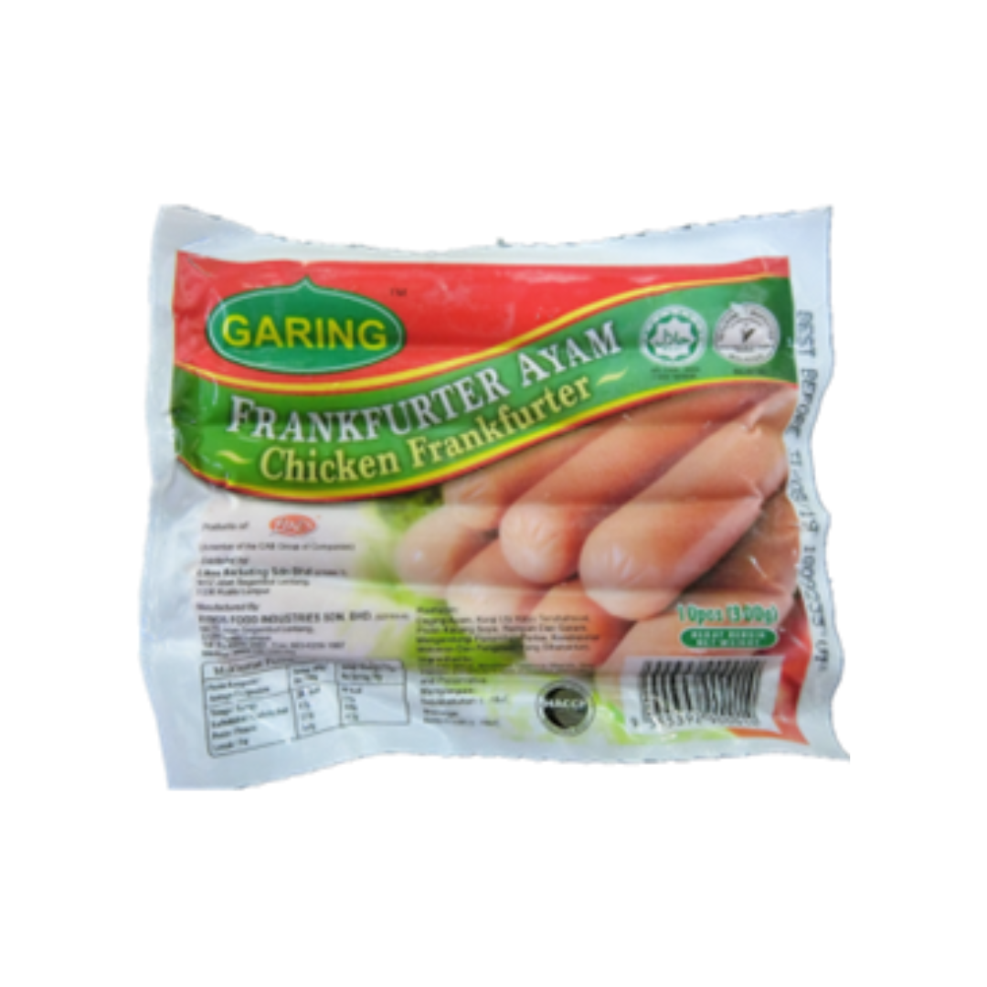 Garing Chicken Frankfurter (300g)