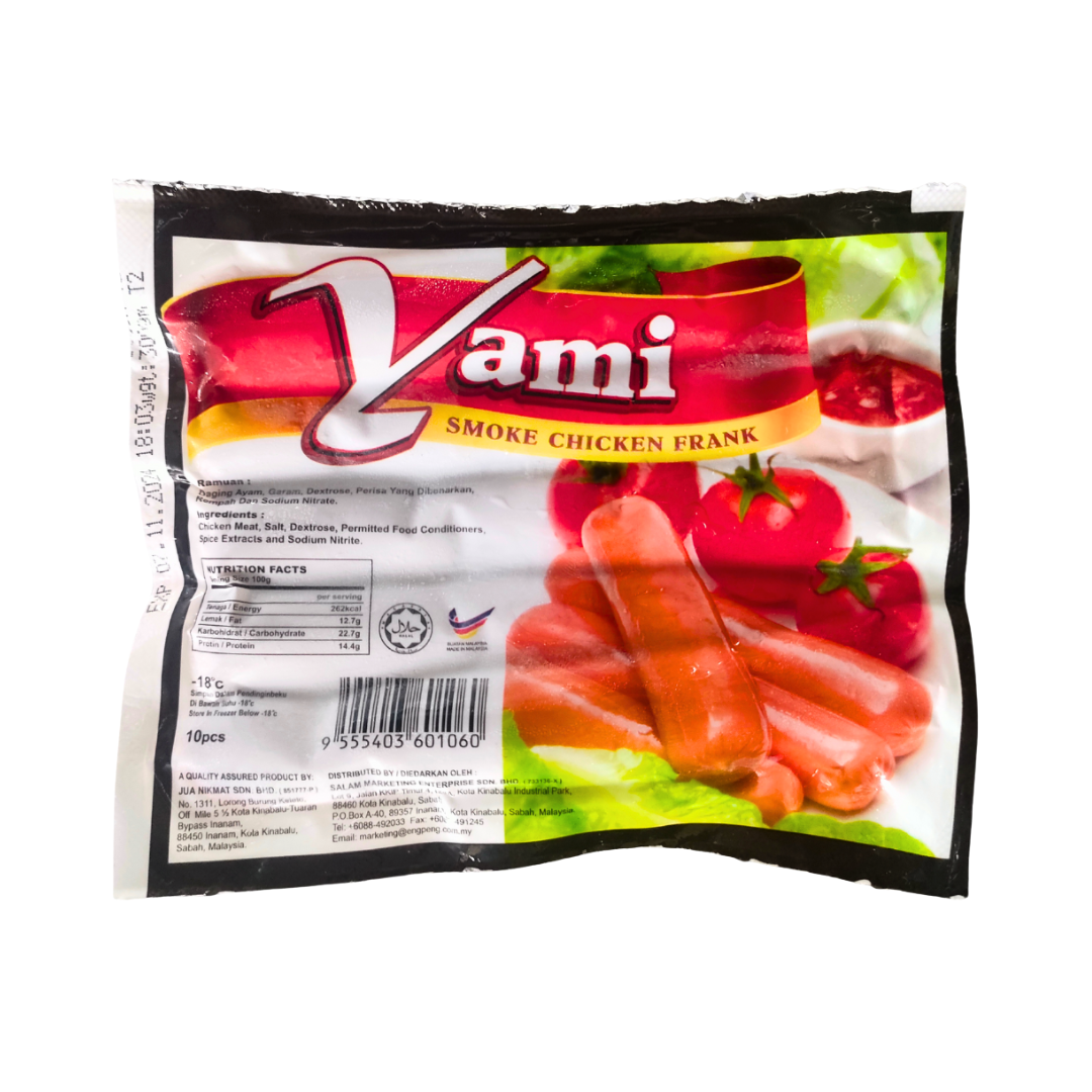 Yami Smoke Chicken Frank (300g)
