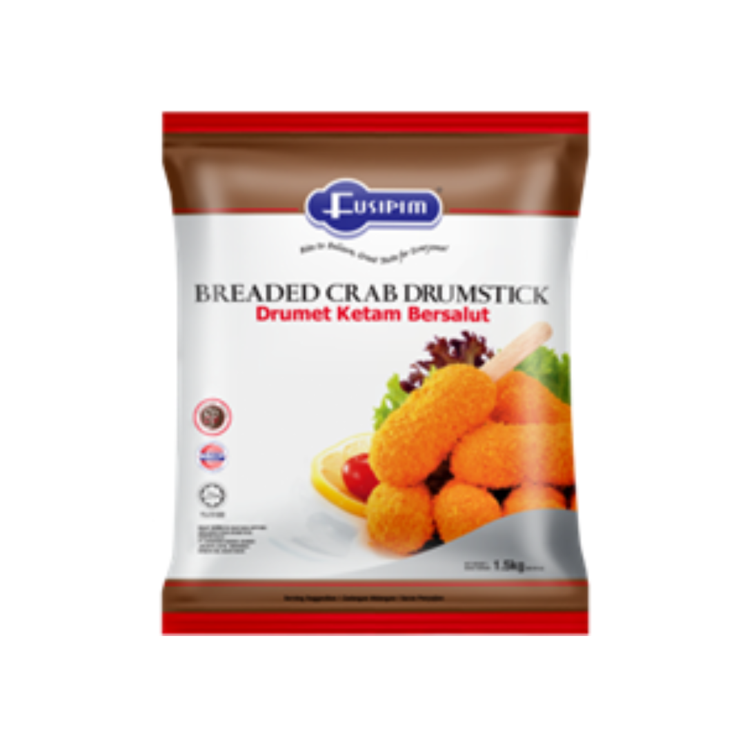 Fusipim Breaded Crab Drumstick (600g)
