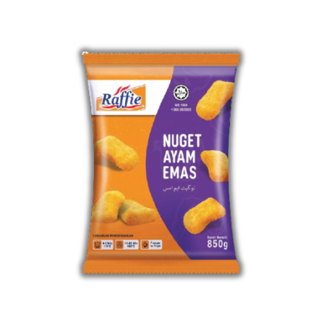 Raffie - Nuget Ayam Emas (850g) 