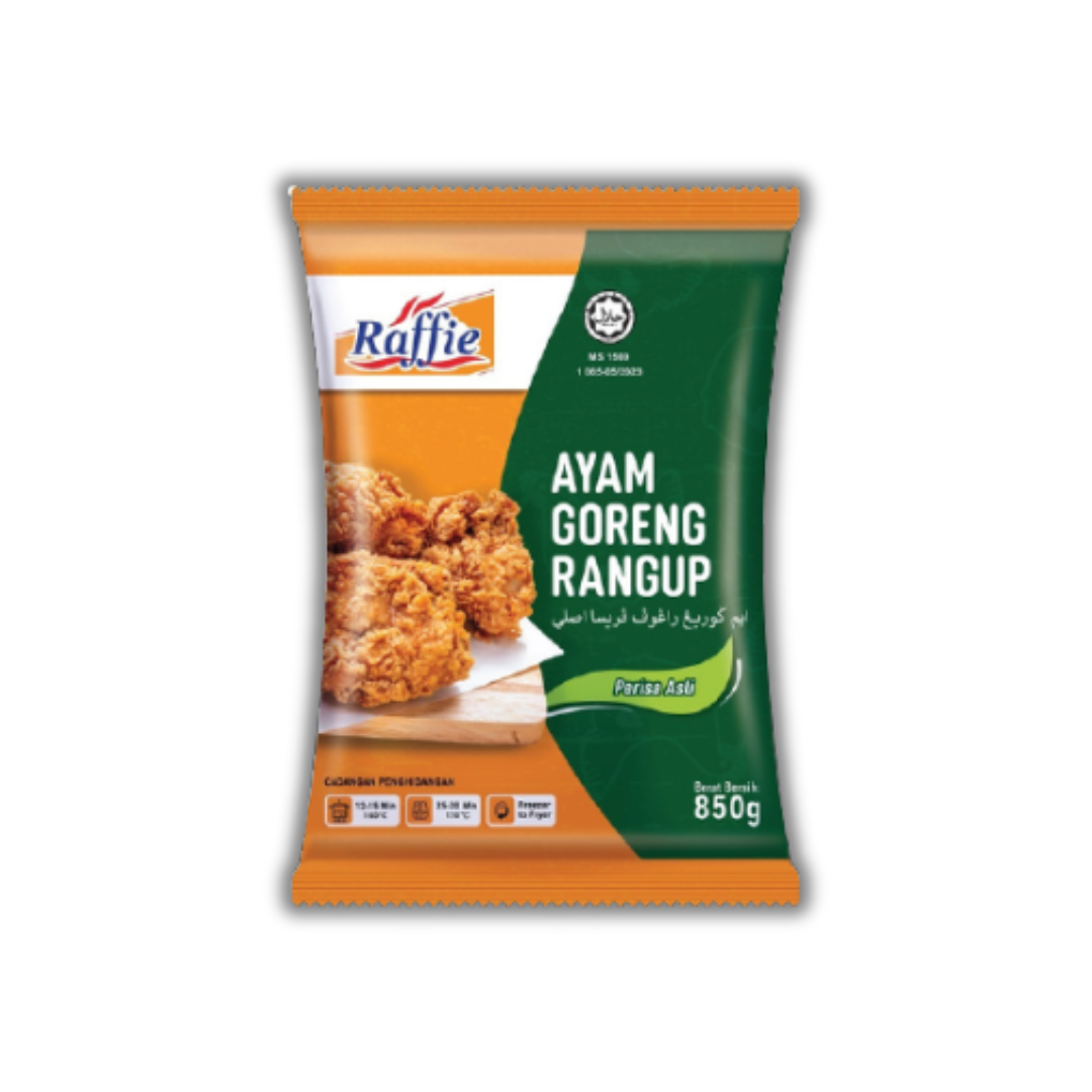 Raffie Ayam Goreng Rangup Asli (850g)