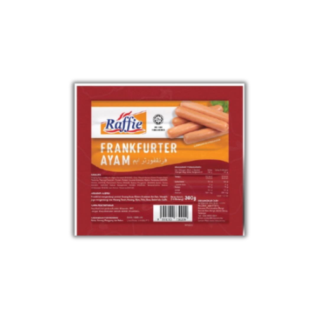 Raffie Frankfurter Ayam Asli (300g)