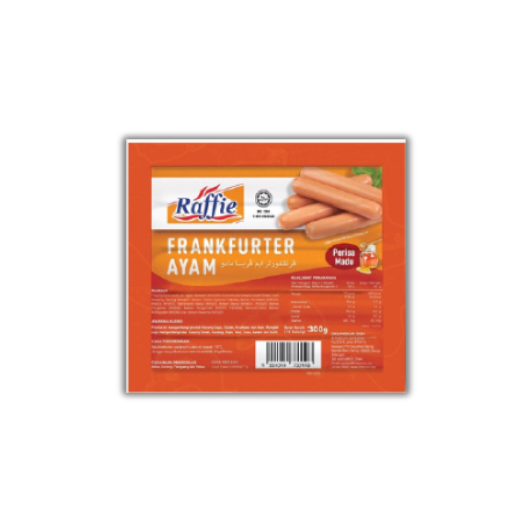 Raffie Frankfurter Ayam Madu (300g)