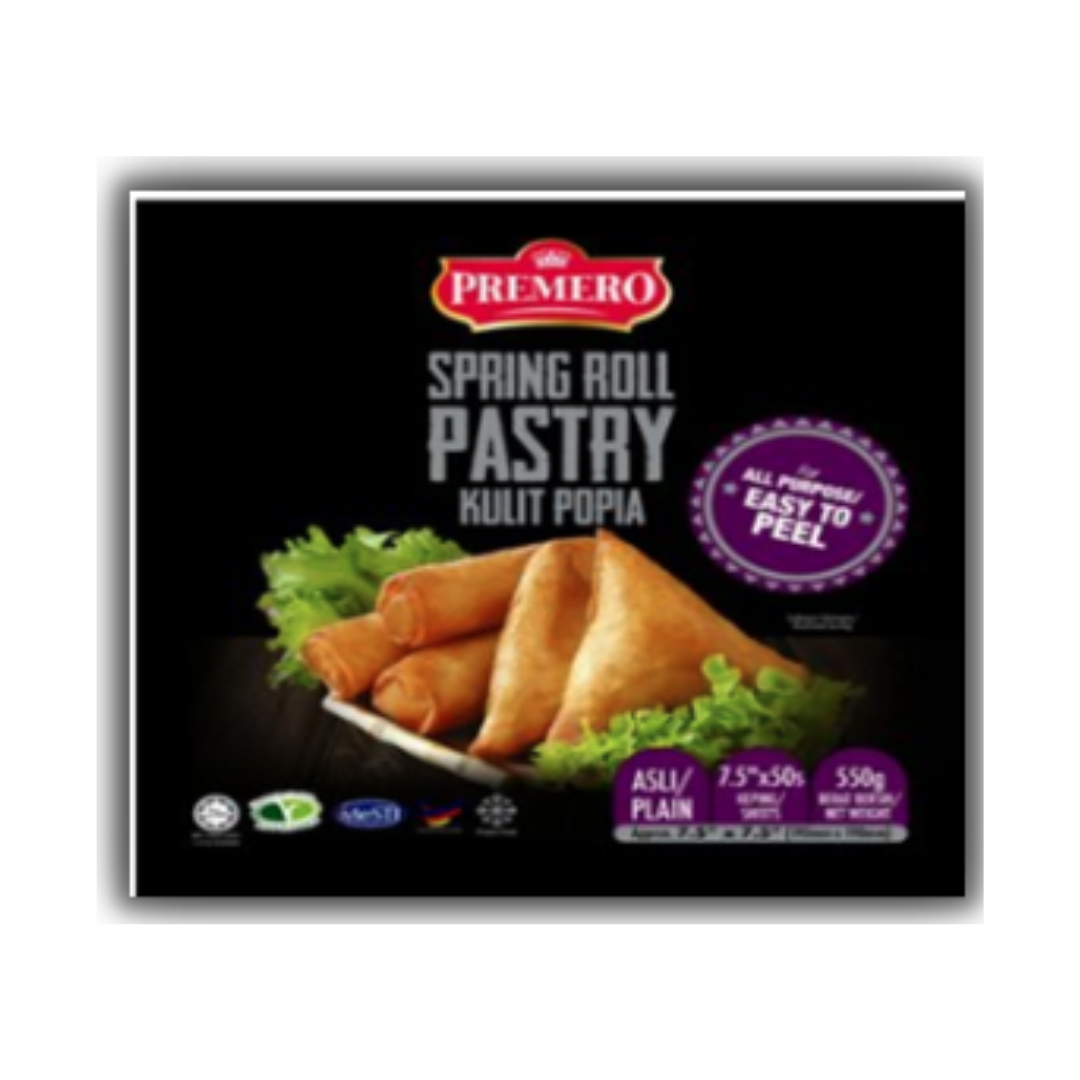 PREMERO Spring Roll Pastry 7.5 (550g)