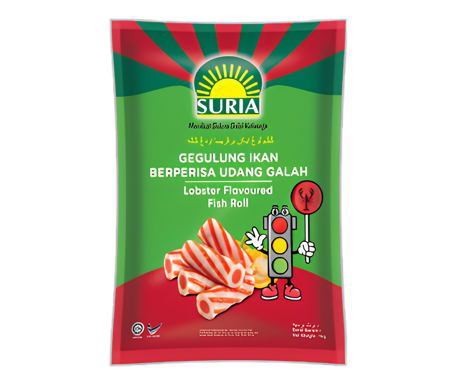 Suria- Gegulung Ikan Berperisa Udang Galah (1kg)