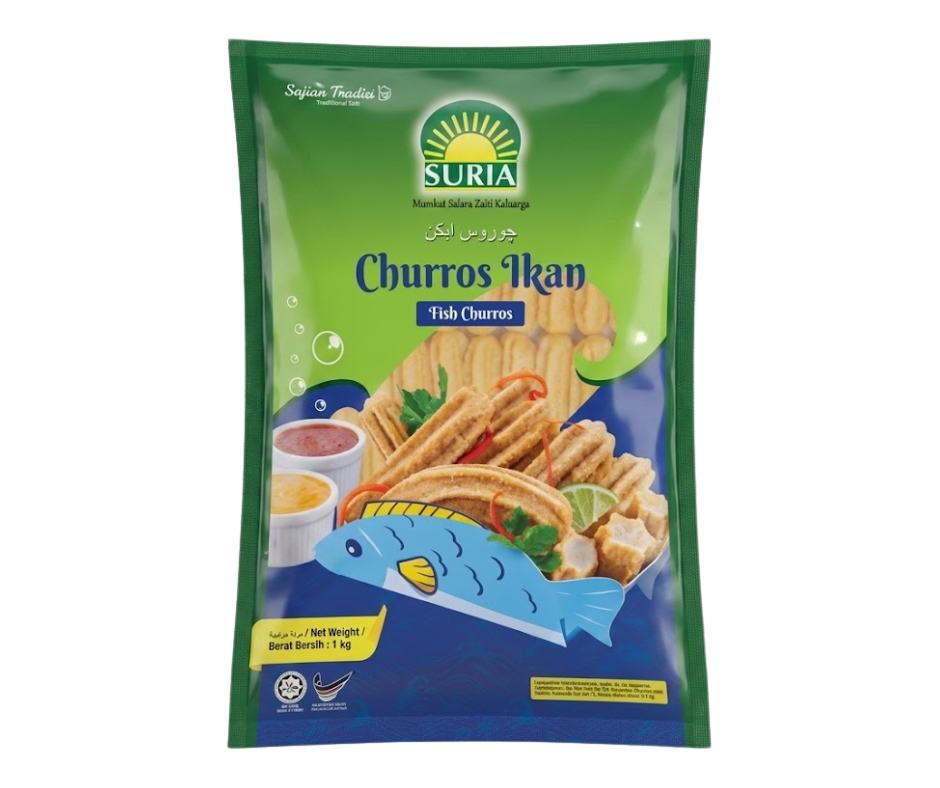 Suria-Churros Ikan (1kg)